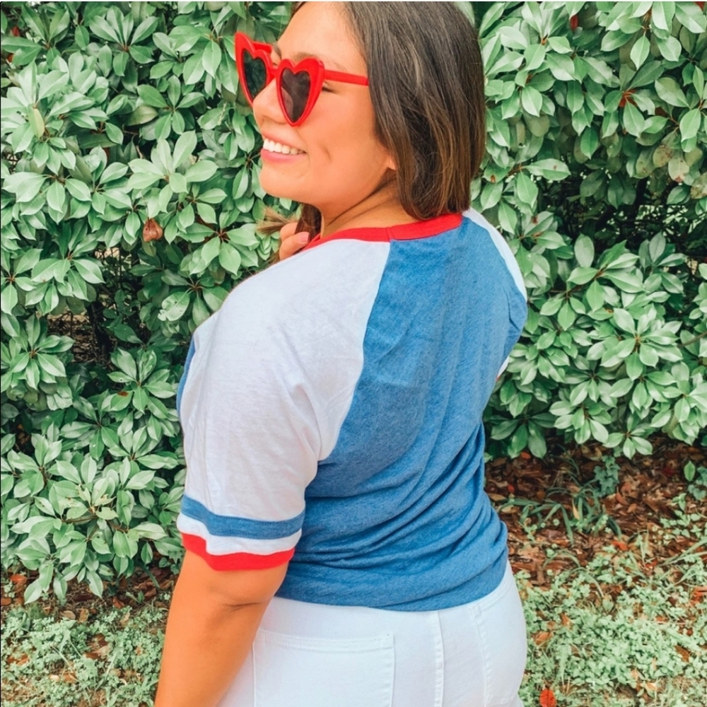Alternative | USA Ringer Tee - Picture 4 of 5